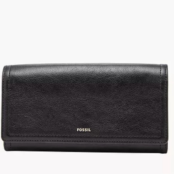 FOSSIL Logan RFID Flap Clutch - Picture 2 of 11